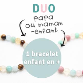 Si vous souhaitez ajouter un bracelet supplémentaire à un duo papa-enfant ou maman-enfant