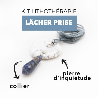 La sodalite ou la howlite sont des pierres parfaites pour le lâcher prise